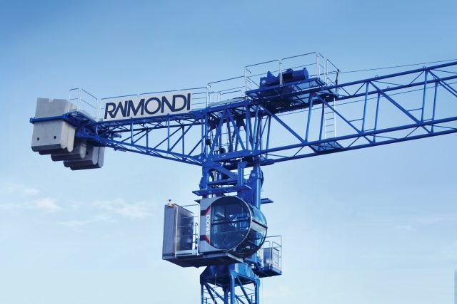 Raimondi Cranes presenterà tre nuove gru al Bauma 2019