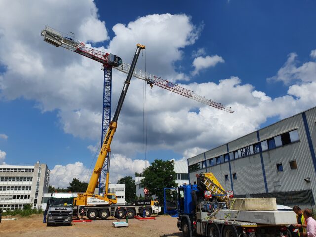 Leading German company expands existing fleet with new Raimondi topless tower crane