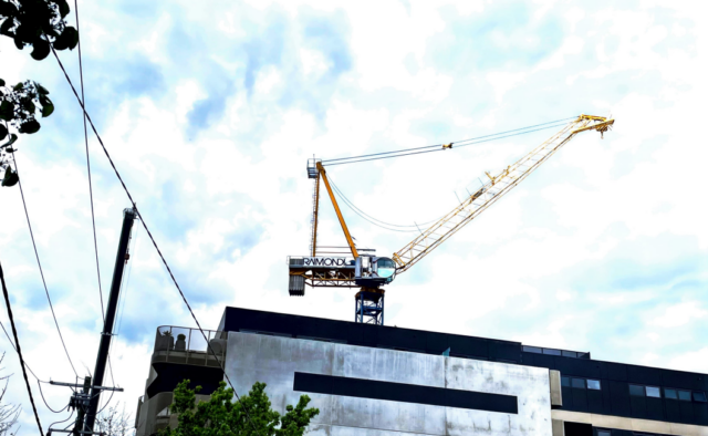 In Pictures: Clark Cranes deploys Raimondi LR213 for new residential development in Melbourne, Australia